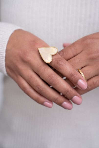 Koop Stapelbare ring Fect - C in 14K Wit Goud