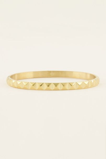 Bangle met studs