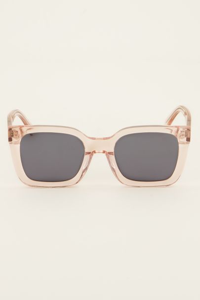 'The Audrey' pink sunglasses