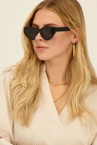 Die schwarze Sonnenbrille Catharine