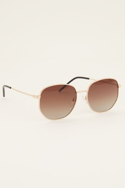 'The Kate' brown sunglasses