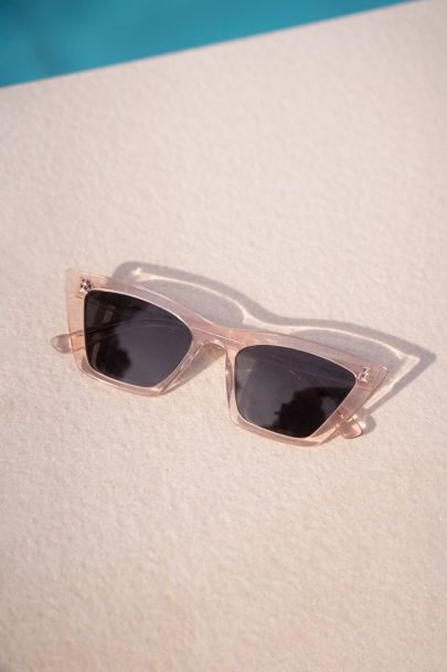 'The Hailey' pink sunglasses