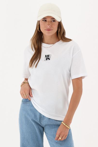 Wit T-shirt Muse