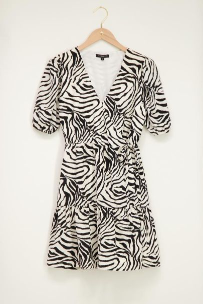 Wikkeljurkje met zebraprint
