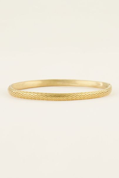 Bangle with zigzag pattern| My Jewellery