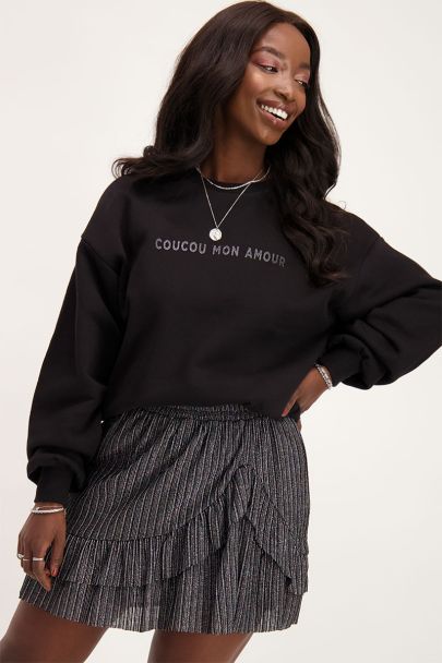 Black Au Revoir sweater