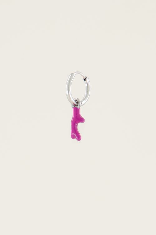 Moments one piece fuchsia coral | One piece earrings My Jewellery