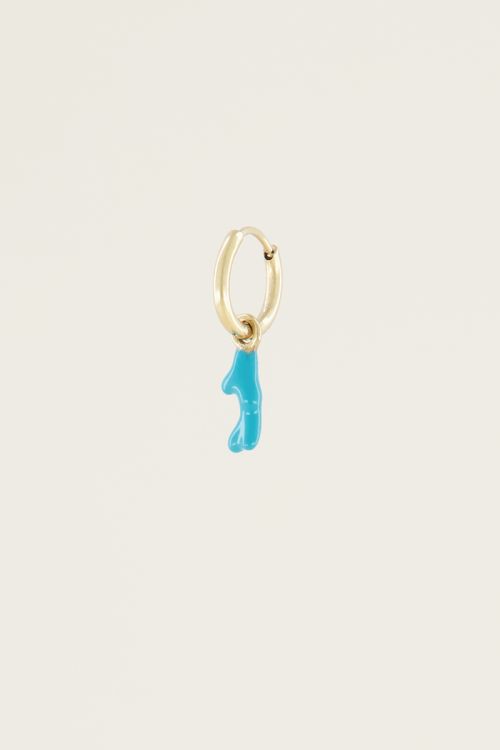 Moments one piece blue coral | One piece earring My Jewellery