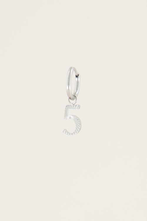 Moments einzelner Ohrring Nummer | My Jewellery