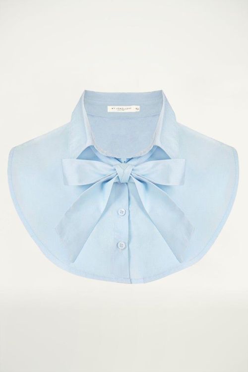 Los kraagje blauw strik