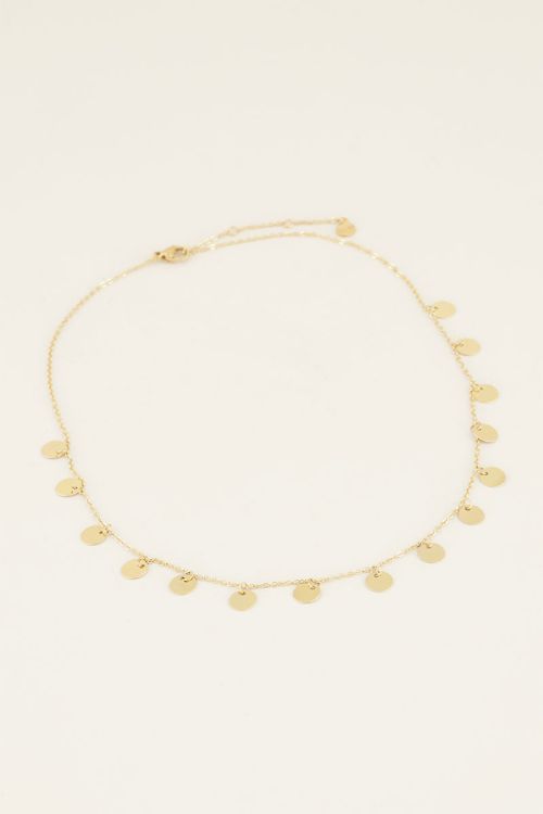 Lange Halskette mit Münzen My Jewellery