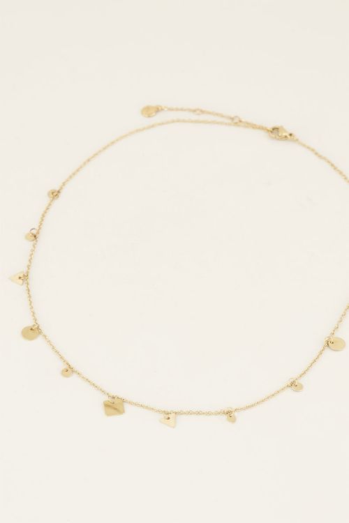 Ketting met meerdere figuurtjes My Jewellery