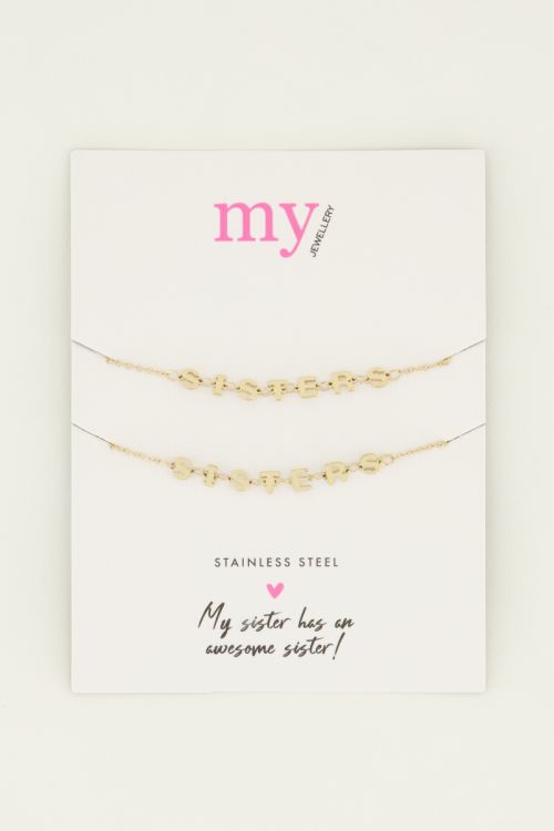 zussen armbandjes, zusjes armband
