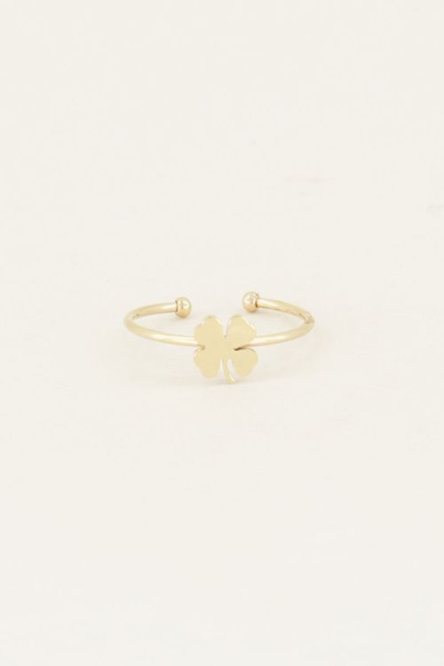 Ring with clover | Lucky charm | My Jewellery