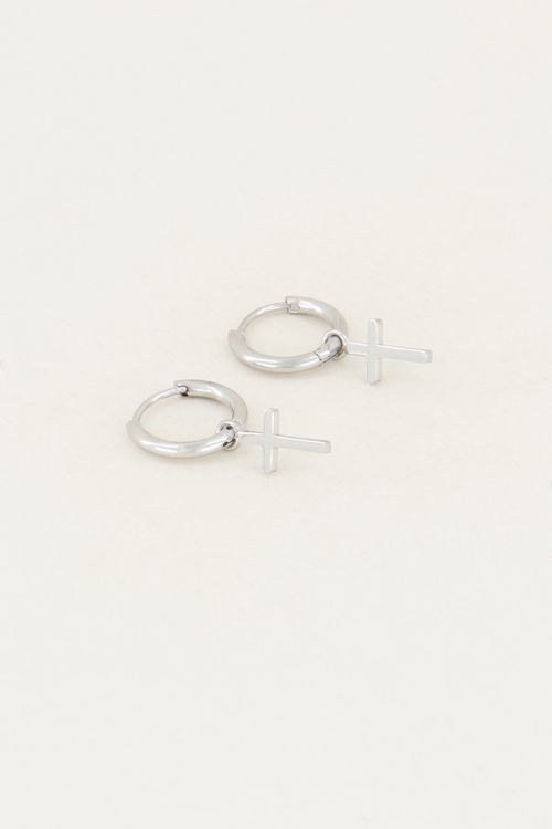 Boucles d’oreilles avec une croix | Boucles d’oreilles croix Boucles d’oreilles My Jewellery