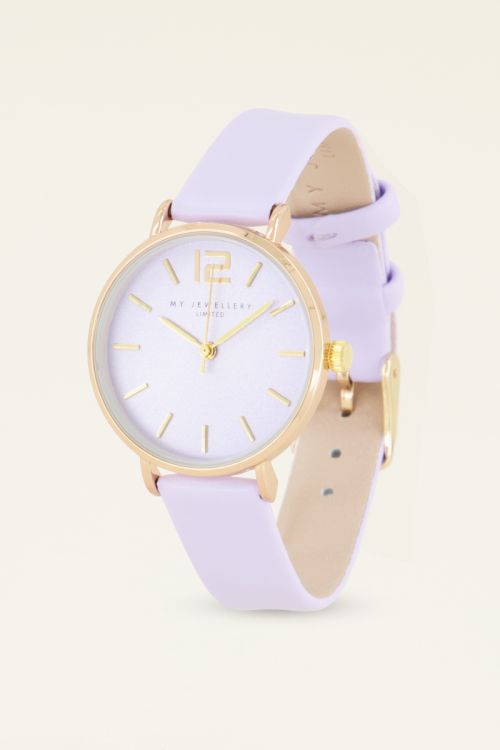 Lila horloge | Dames horloges | My Jewellery