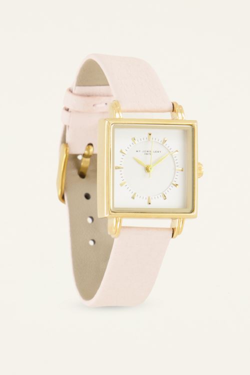 Beige square watch | My Jewellery