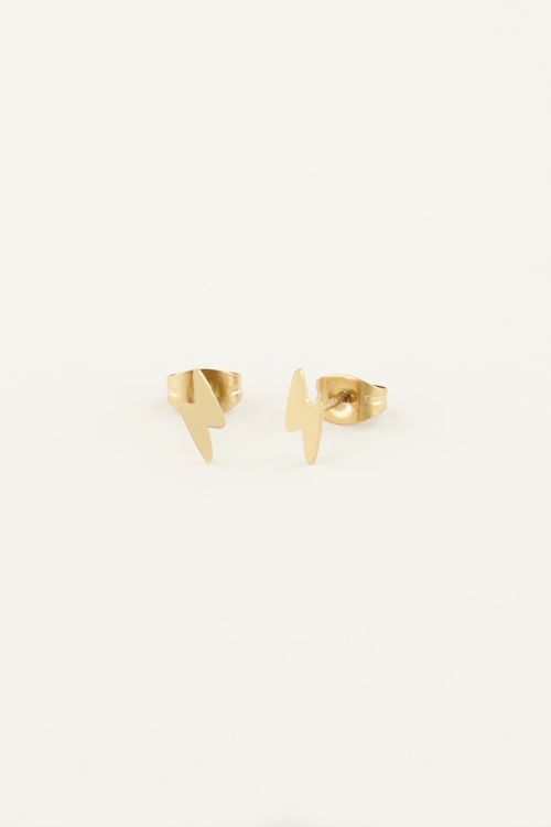 Lightning bolt studs | Earrings | My Jewellery 