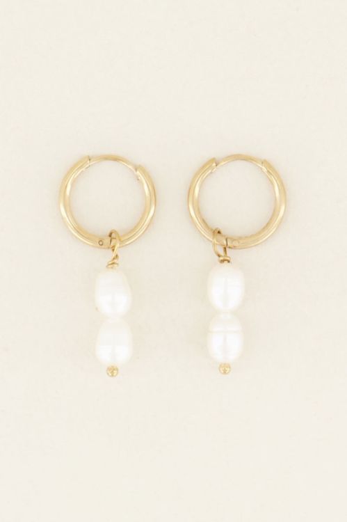 Oorringen parels