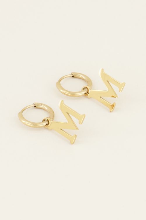 Initial earrings | Earrings | My Jewellery