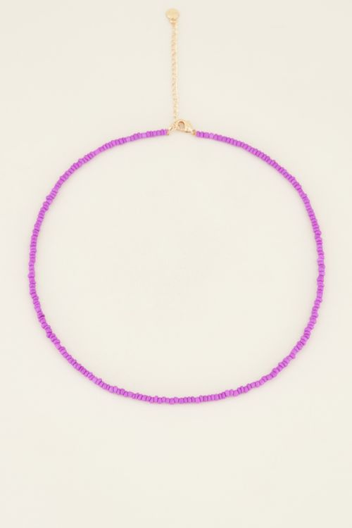 Moments kralen ketting paars | My Jewellery