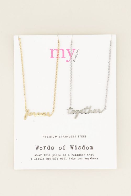 BFF necklace | Necklace set BFF My jewellery