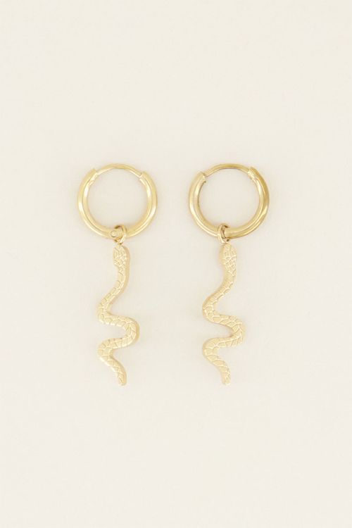 Créoles en forme de serpent | Boucles d’oreilles | My Jewellery