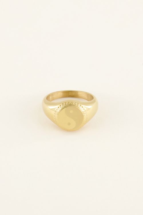 Yin yang signet ring | Signet rings | My Jewellery