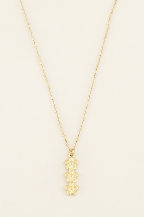 Ketting drie bloemetjes | Kettingen | My Jewellery