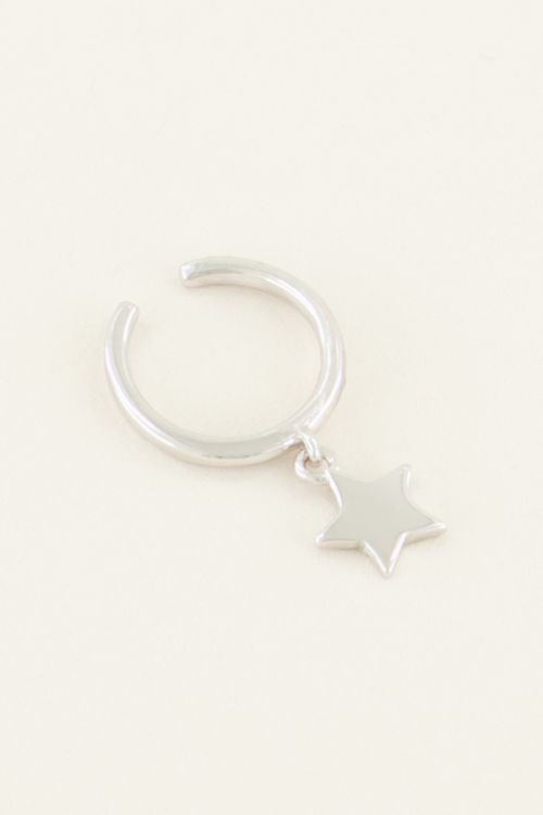 Ear cuff hangend sterretje | My Jewellery