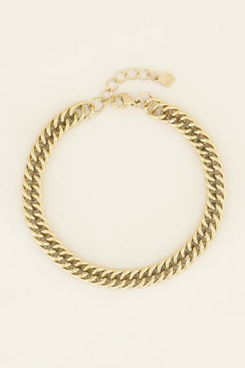 Armband brede schakels | Shop bij My Jewellery