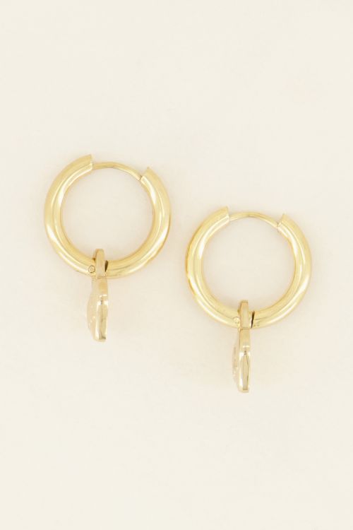 Oorringen love slotje | Oorbellen | My Jewellery