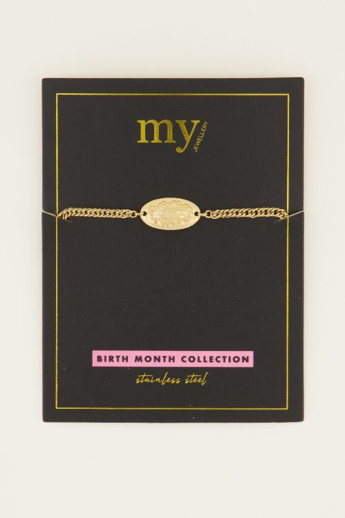 Geboortemaand armband | My Jewellery