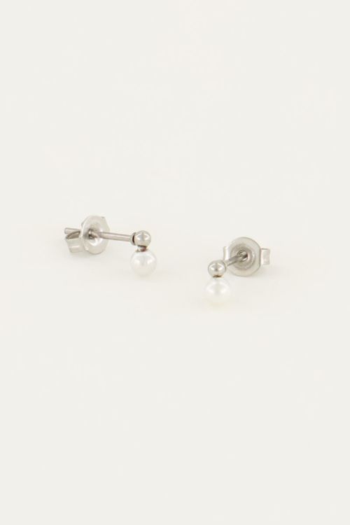 Studs parel | Trendy oorbellen | My Jewellery