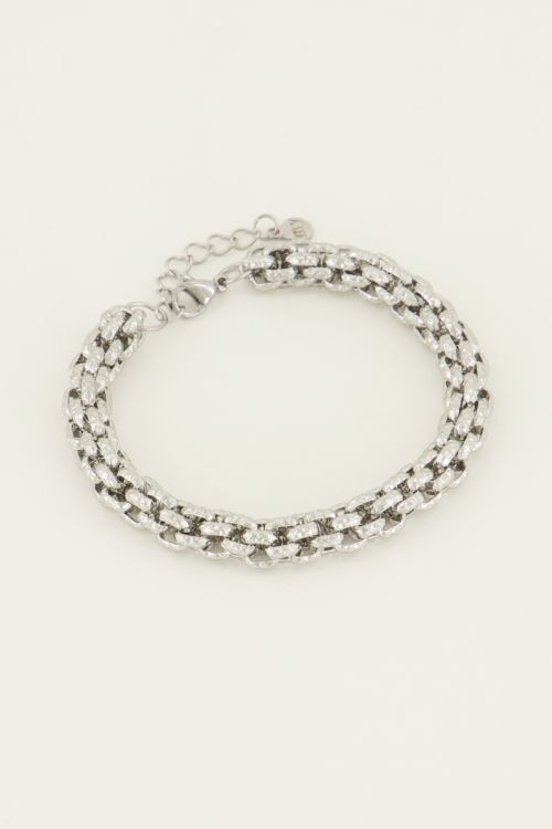 Armband chunky schakels motief | My Jewellery