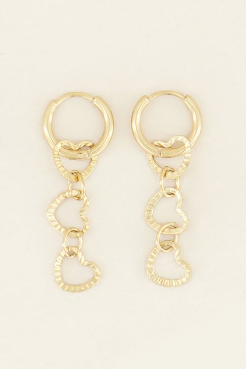 Oorbellen hartjes | My Jewellery