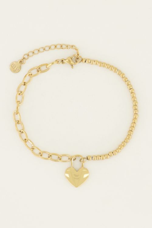 Armband met hart slotje | My Jewellery