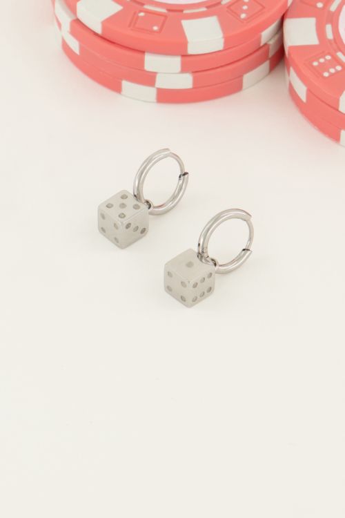 Oorringen dobbelsteen | My Jewellery