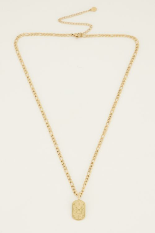 Schakelketting met plaatje | My Jewellery