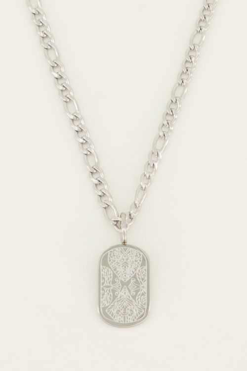 Schakelketting met plaatje | My Jewellery
