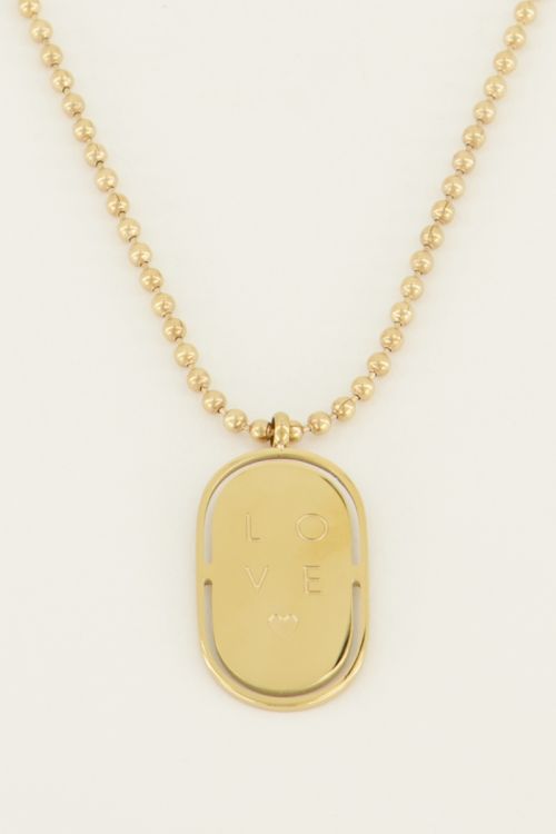 Ketting love plaatje | My Jewellery
