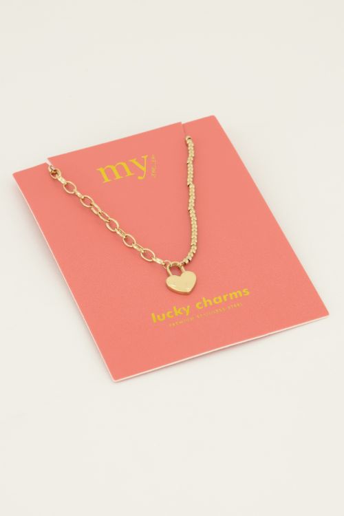 Ketting hartjes slot | My Jewellery