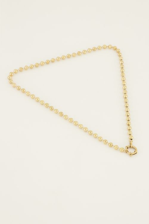 Ketting bolletjes met ronde sluiting | My Jewellery