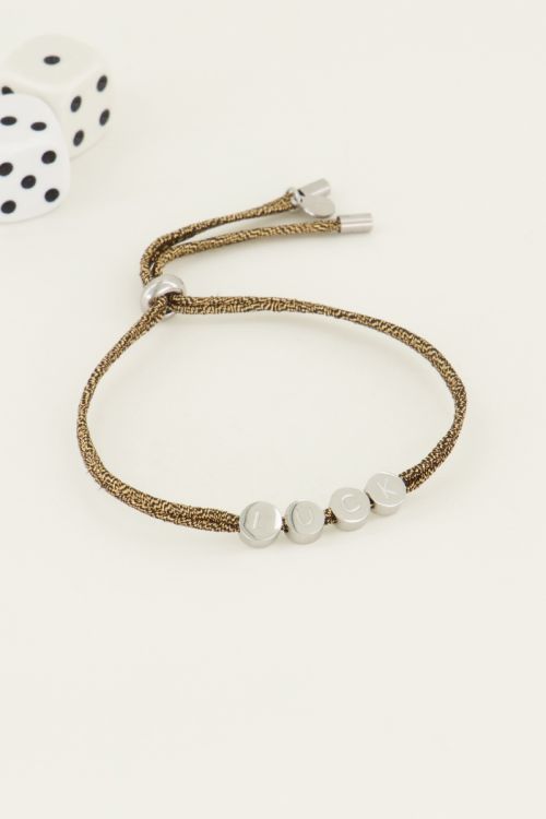 Touw armband luck | My Jewellery