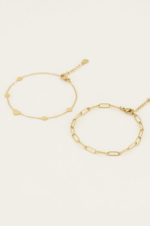 Armbandjes set schakel | My Jewellery
