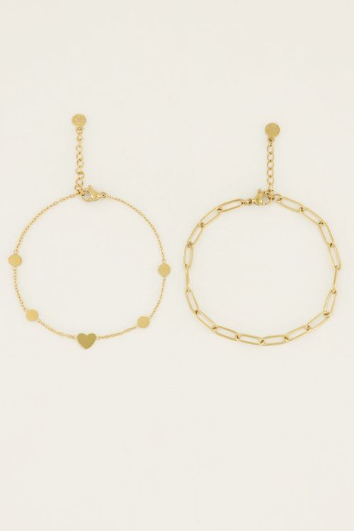 Armbandjes set schakel | My Jewellery
