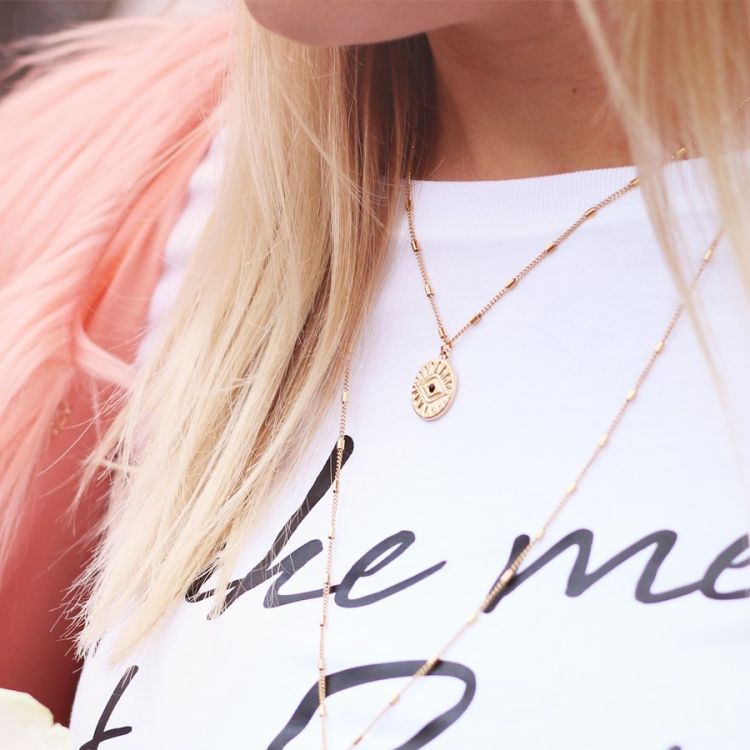 My Jewellery Kettinkje bedel munt roestvrij staal