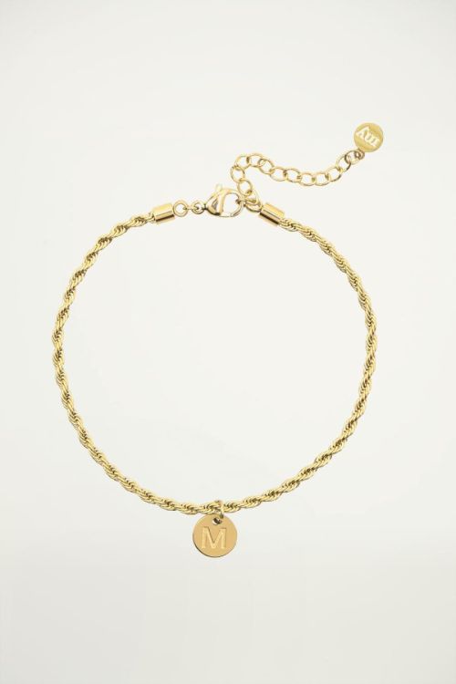Armband Hanger Letter Goud, Initialen Armband