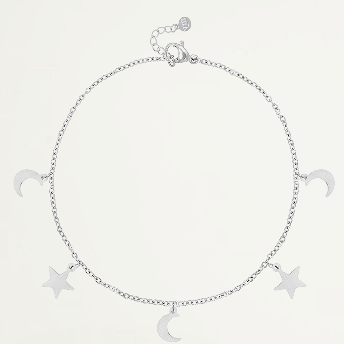 Armbandje met maan en sterren