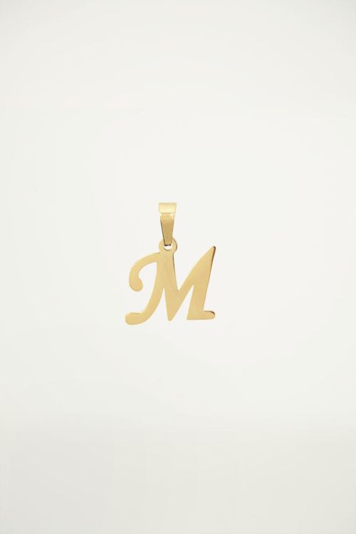 Bedel Initiaal Goud, Hanger Ketting
